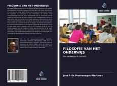 Bookcover of FILOSOFIE VAN HET ONDERWIJS