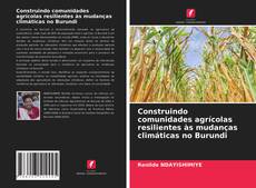 Buchcover von Construindo comunidades agrícolas resilientes às mudanças climáticas no Burundi