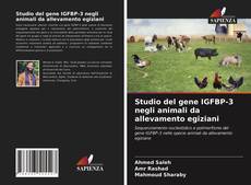 Portada del libro de Studio del gene IGFBP-3 negli animali da allevamento egiziani