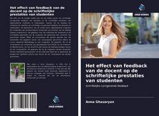 Bookcover of Het effect van feedback van de docent op de schriftelijke prestaties van studenten