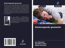 Duimzuigende gewoonte kitap kapağı