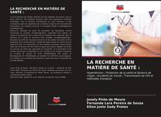 Обложка LA RECHERCHE EN MATIÈRE DE SANTÉ :