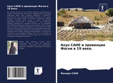 Buchcover von Ахун САНЕ и провинция Фогни в 19 веке.