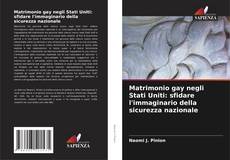 Buchcover von Matrimonio gay negli Stati Uniti: sfidare l'immaginario della sicurezza nazionale