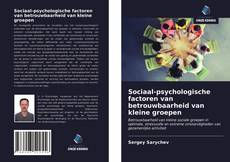 Bookcover of Sociaal-psychologische factoren van betrouwbaarheid van kleine groepen