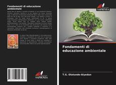 Buchcover von Fondamenti di educazione ambientale