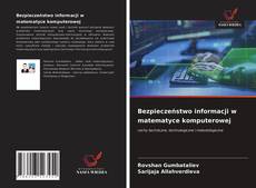 Bezpieczeństwo informacji w matematyce komputerowej kitap kapağı