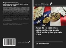 Copertina di Auge de la economía estadounidense desde 1900 hasta principios de 2000