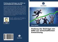 Copertina di Prüfung der Beiträge von KMU zur wirtschaftlichen Entwicklung