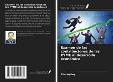 Couverture de Examen de las contribuciones de las PYME al desarrollo económico