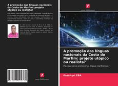 Capa do livro de A promoção das línguas nacionais da Costa do Marfim: projeto utópico ou realista? 