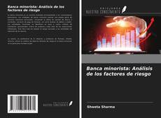 Bookcover of Banca minorista: Análisis de los factores de riesgo