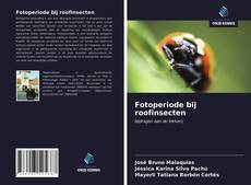 Bookcover of Fotoperiode bij roofinsecten