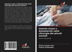 Capa do livro de Innesto osseo e biomateriali nella chirurgia dei piccoli animali 