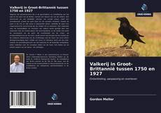 Bookcover of Valkerij in Groot-Brittannië tussen 1750 en 1927