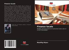 Capa do livro de Finance locale 