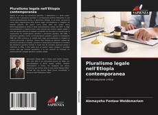 Capa do livro de Pluralismo legale nell'Etiopia contemporanea 