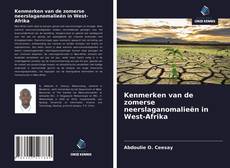 Bookcover of Kenmerken van de zomerse neerslaganomalieën in West-Afrika