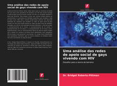 Buchcover von Uma análise das redes de apoio social de gays vivendo com HIV