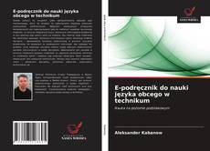 E-podręcznik do nauki języka obcego w technikum kitap kapağı