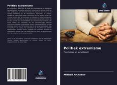 Обложка Politiek extremisme