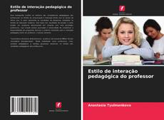 Couverture de Estilo de interação pedagógica do professor