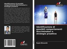 Buchcover von Identificazione di possibili comportamenti discriminatori e strategie proattive