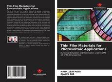 Buchcover von Thin Film Materials for Photovoltaic Applications