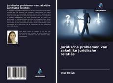 Bookcover of Juridische problemen van zakelijke juridische relaties