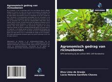 Bookcover of Agronomisch gedrag van ricinusbonen