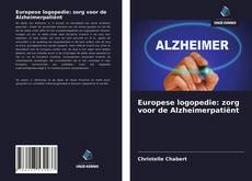 Обложка Europese logopedie: zorg voor de Alzheimerpatiënt