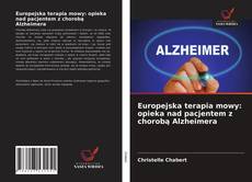 Portada del libro de Europejska terapia mowy: opieka nad pacjentem z chorobą Alzheimera