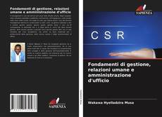 Capa do livro de Fondamenti di gestione, relazioni umane e amministrazione d'ufficio 