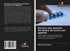 Capa do livro de Barriere alla gestione del dolore da cancro con oppioidi 