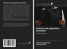 Copertina di Práctica de pequeños animales