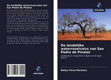 Bookcover of De landelijke waterreservoirs van San Pedro de Pinatar