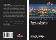 Buchcover von Nuove tendenze nei sistemi fotovoltaici