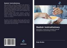 Bookcover of Nadzór instruktażowy