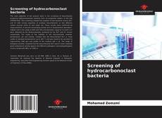 Screening of hydrocarbonoclast bacteria的封面