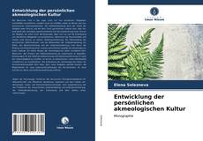 Capa do livro de Entwicklung der persönlichen akmeologischen Kultur 