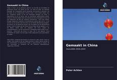 Bookcover of Gemaakt in China