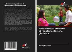 Bookcover of Affidamento: problemi di regolamentazione giuridica