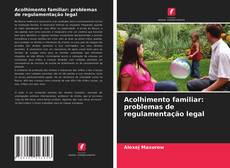 Bookcover of Acolhimento familiar: problemas de regulamentação legal