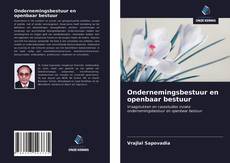 Bookcover of Ondernemingsbestuur en openbaar bestuur