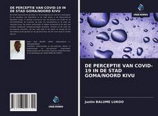 Bookcover of DE PERCEPTIE VAN COVID-19 IN DE STAD GOMA/NOORD KIVU