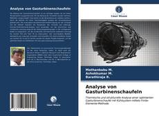 Analyse von Gasturbinenschaufeln kitap kapağı