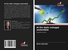 Buchcover von Ai fini dello sviluppo sostenibile