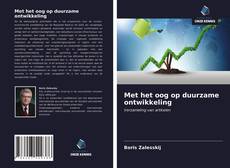 Bookcover of Met het oog op duurzame ontwikkeling