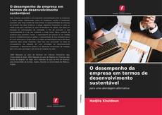 Bookcover of O desempenho da empresa em termos de desenvolvimento sustentável