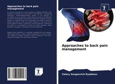 Buchcover von Approaches to back pain management